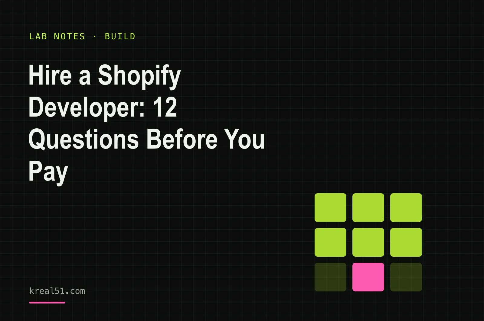 Illustrated handshake between a store owner and a Shopify developer in a lab