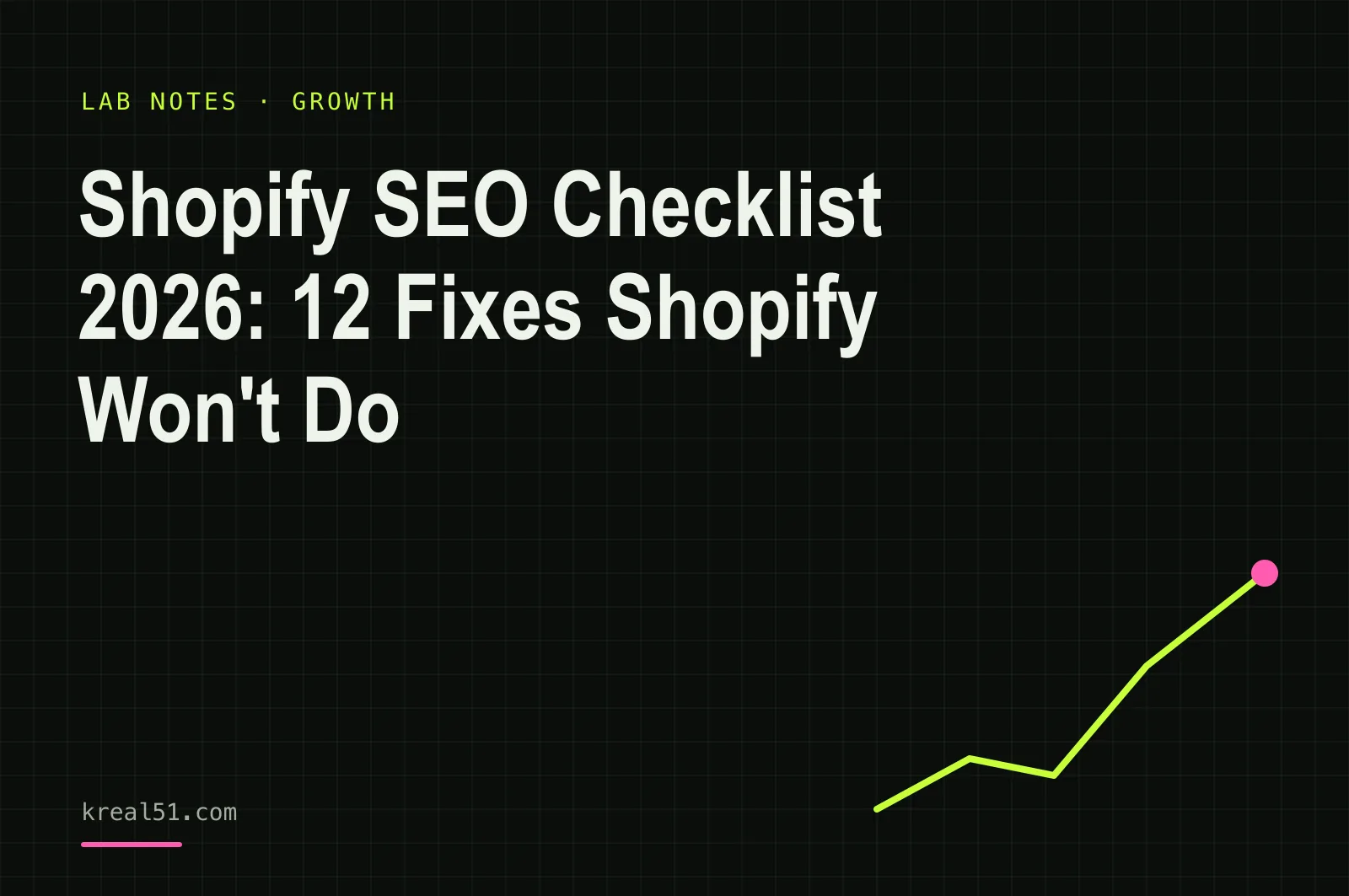 Lab specimen card being scanned, illustrating a Shopify SEO audit