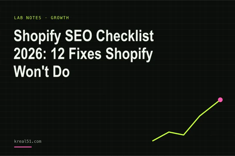 Lab specimen card being scanned, illustrating a Shopify SEO audit